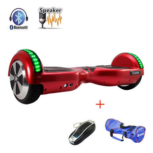 iScooter hoverboard Bluetooth 6.5inch Electric Skateboard steering-wheel Smart 2wheel self Balance Standing scooter geroskuter