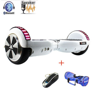 iScooter hoverboard Bluetooth 6.5inch Electric Skateboard steering-wheel Smart 2wheel self Balance Standing scooter geroskuter