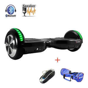 iScooter hoverboard Bluetooth 6.5inch Electric Skateboard steering-wheel Smart 2wheel self Balance Standing scooter geroskuter