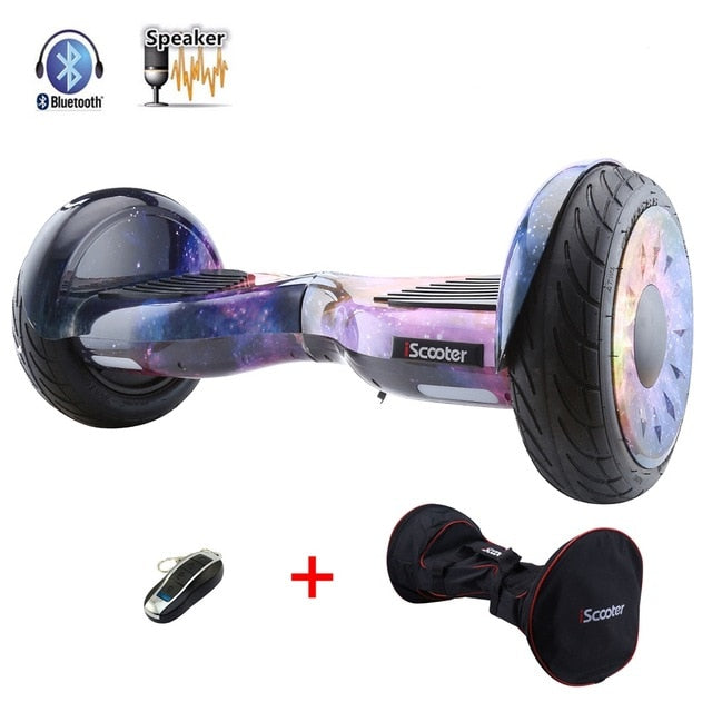 iScooter hoverboard with Bluetooth speakers two wheels smart self balancing scooter electric skateboard giroskuter