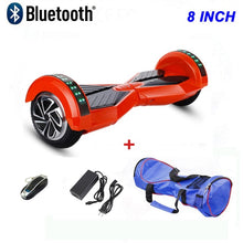 Load image into Gallery viewer, Hoverboard 2 Wheel 350W*2 Self Balancing Wheels 8 &amp; 6.5 inch Bluetooth Speaker Smart Electric Scooter