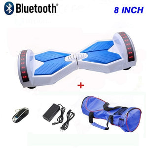 Hoverboard 2 Wheel 350W*2 Self Balancing Wheels 8 & 6.5 inch Bluetooth Speaker Smart Electric Scooter