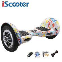 Load image into Gallery viewer, iScooter hoverboard with Bluetooth speakers two wheels smart self balancing scooter electric skateboard giroskuter